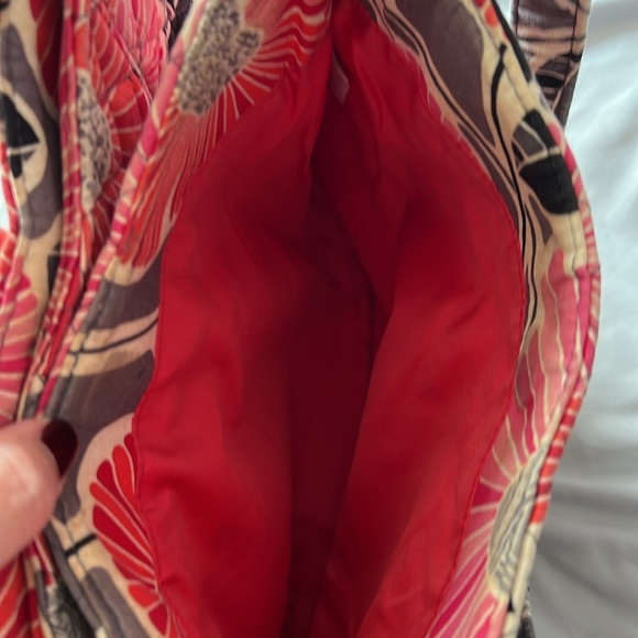 Vera Bradley Cherry Blossom 3 Compartment Shoulder Bag - Picture 6 of 7